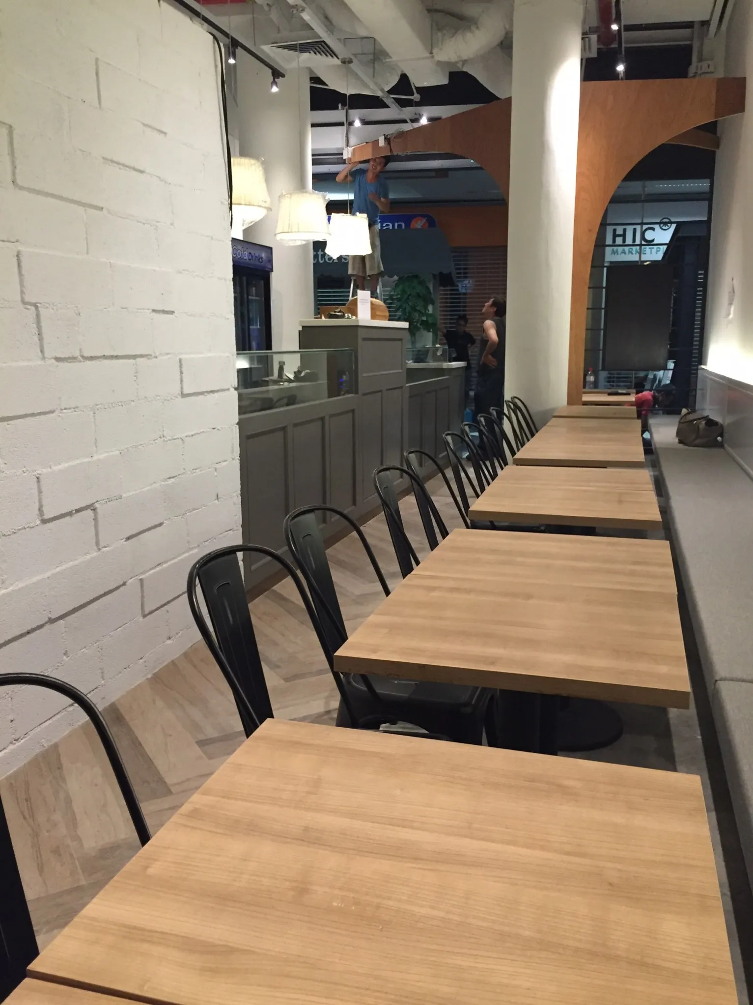 Interior of Whisk Cafe